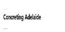 Concreting Adelaide logo